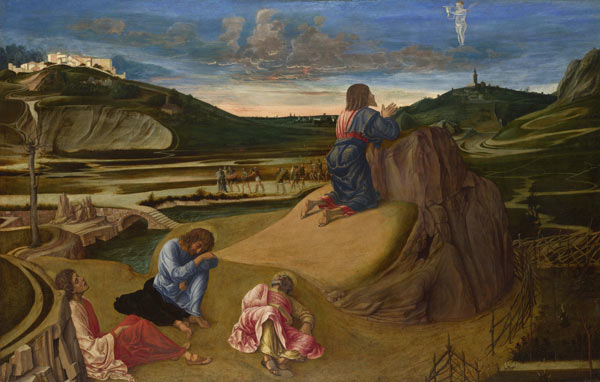 The Agony in the Garden van Giovanni Bellini