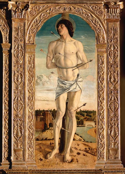 Hl. Sebastian van Giovanni Bellini