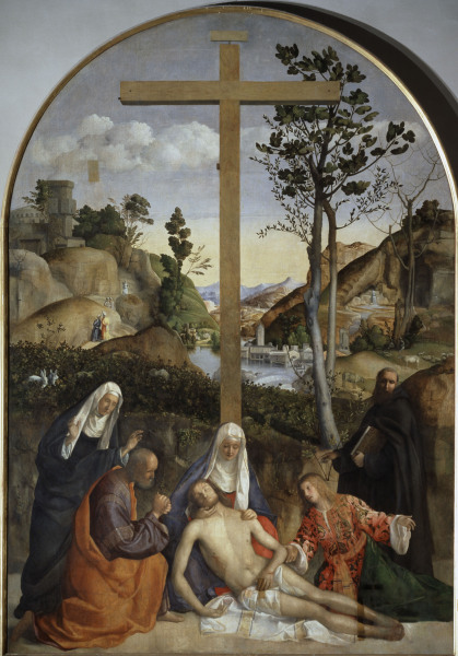 Lament.of Christ van Giovanni Bellini