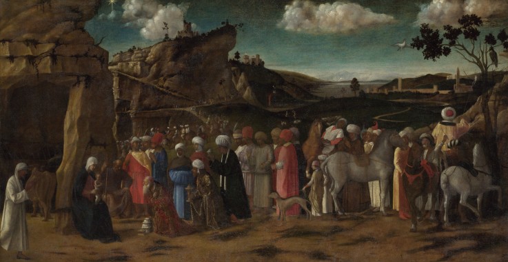 The Adoration of the Kings van Giovanni Bellini