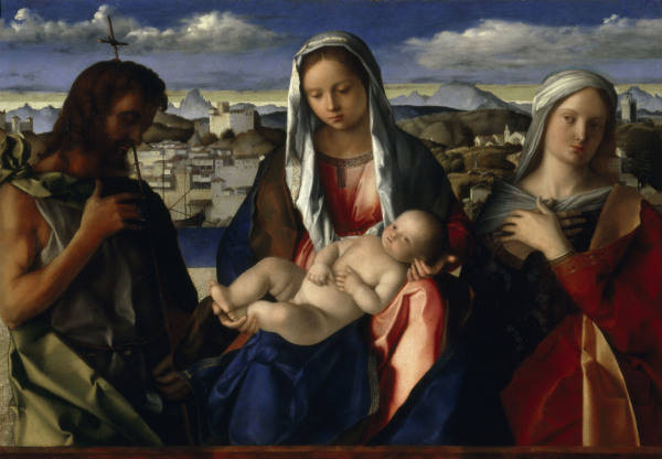 G.Bellini, Maria mit Kind u.Heiligen van Giovanni Bellini