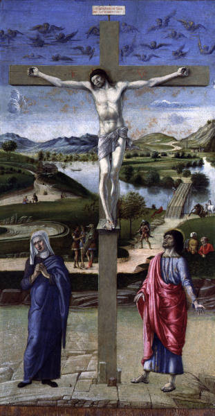 Giov.Bellini, Kreuzigung van Giovanni Bellini
