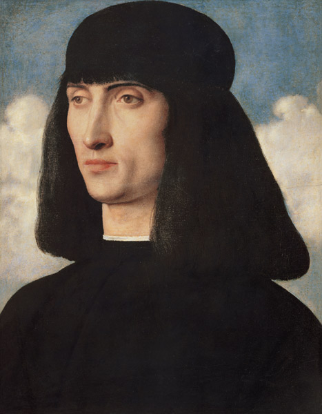 Portrait of a Young Man van Giovanni Bellini