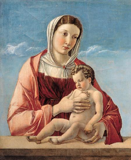 Giov.Bellini, Maria mit Kind