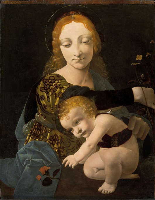 The Virgin and Child van Giovanni Boltraffio
