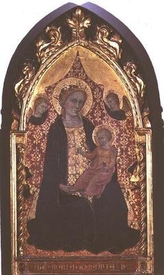 The Madonna of Humility (tempera on panel) van Giovanni di Bartolomeo Cristiani