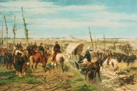 The Italian Camp at the Battle of Magenta van Giovanni Fattori
