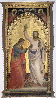 The Incredulity of St. Thomas (tempera on panel) van Giovanni Francesco Toscani