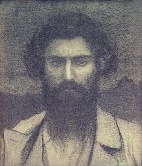 Giovanni Segantini, Selbstporträt