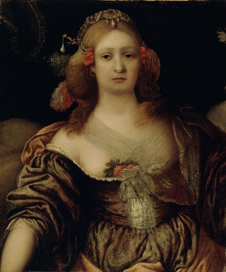 Portrait of a Young Woman van Girolamo Forabosco
