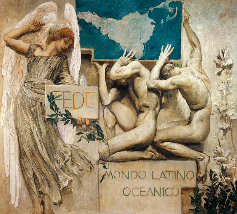 Fede, Mondo Latino Oceanico van Giulio Aristide Sartorio