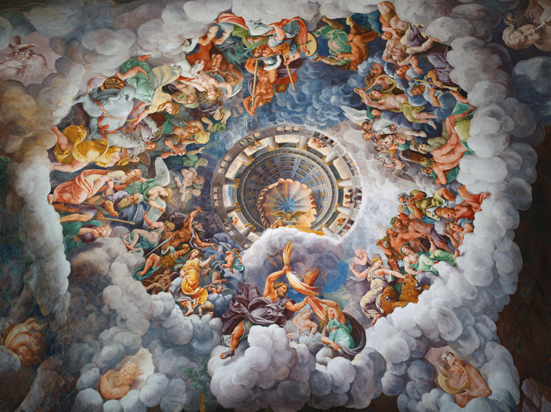 Fall of the Titans / Giulio / 1526-35 van Giulio Romano