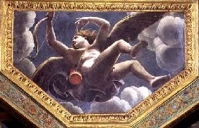 Cupid, ceiling caisson from the Sala di Amore e Psyche