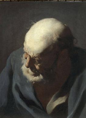 G.A.Petrini, Kopf eines alten Mannes