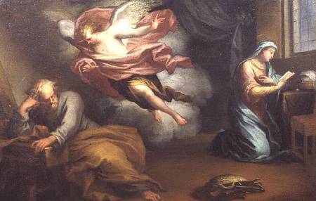 The Angel appearing to Joseph van Giuseppe Badarocco
