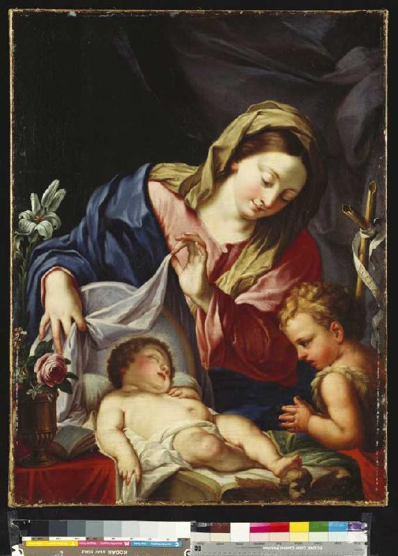 Madonna mit Kind. van Giuseppe Bartolomeo Chiari