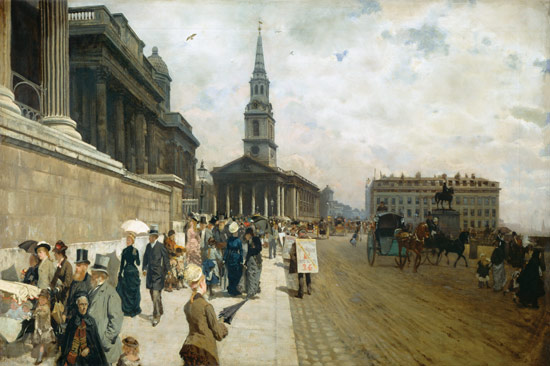 The National Gallery, London van Giuseppe or Joseph de Nittis