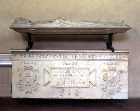 Funerary Monument to Vincenzo Trinci van Giusto  di Giovanni da Settignano and Clemente di Matteo da Sana Maria a Pontanico
