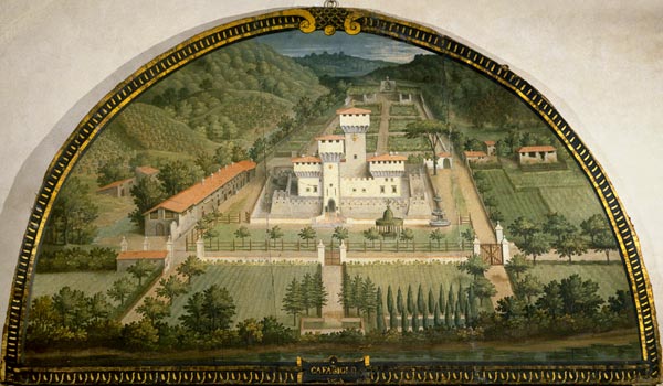 Caffagiolo, Villa Medicea van Giusto Utens