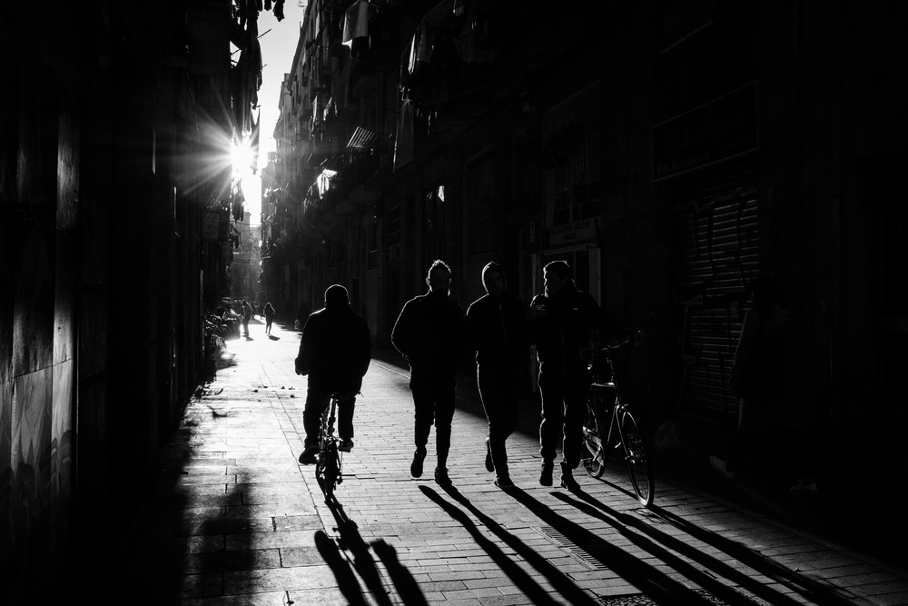 Barcelona un dia dhivern van Gloria Salgado Gispert