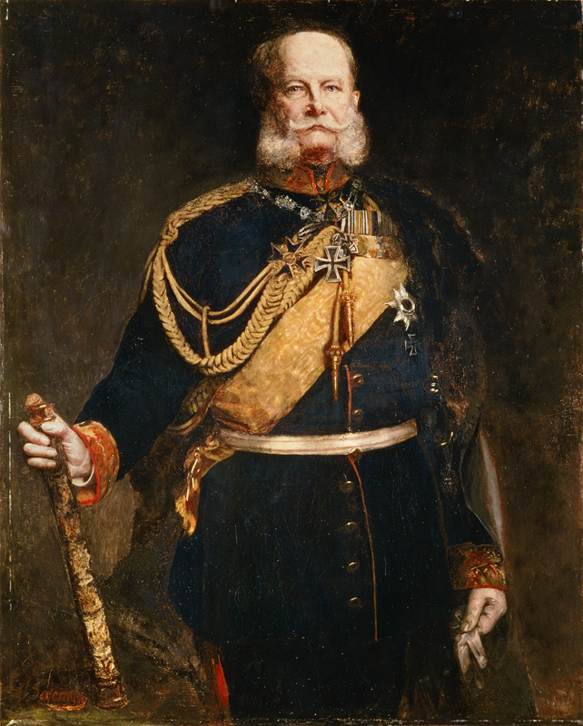 Kaiser Wilhelm I van Gottlieb Biermann