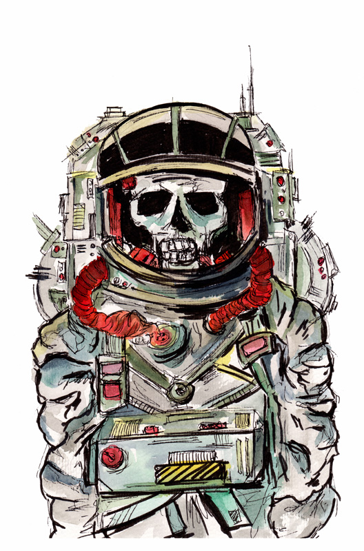 Dead Astronaut van Sebastian  Grafmann