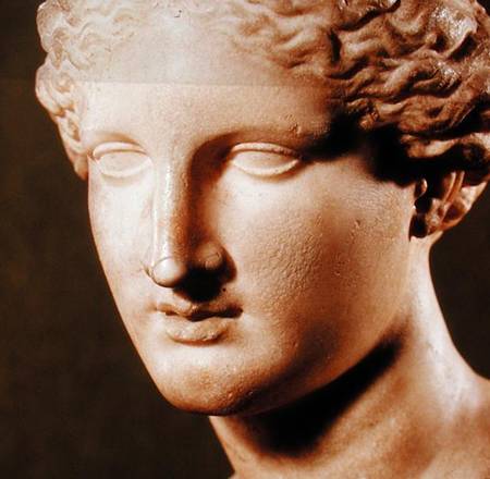 Head of Artemis van Greek