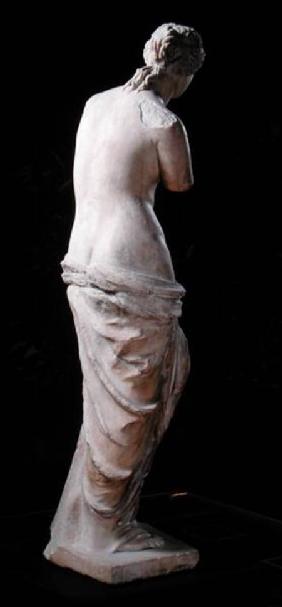 Rear view of Aphrodite, the 'Venus de Milo', Hellenistic period