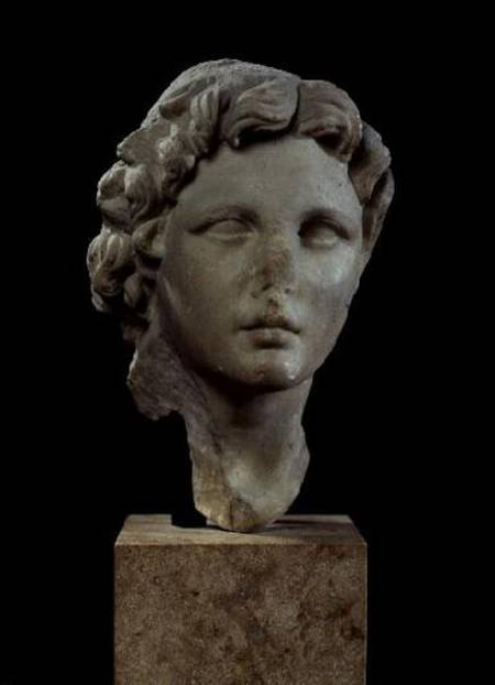 Head of Alexander the Great (356-323 BC) van Greek School