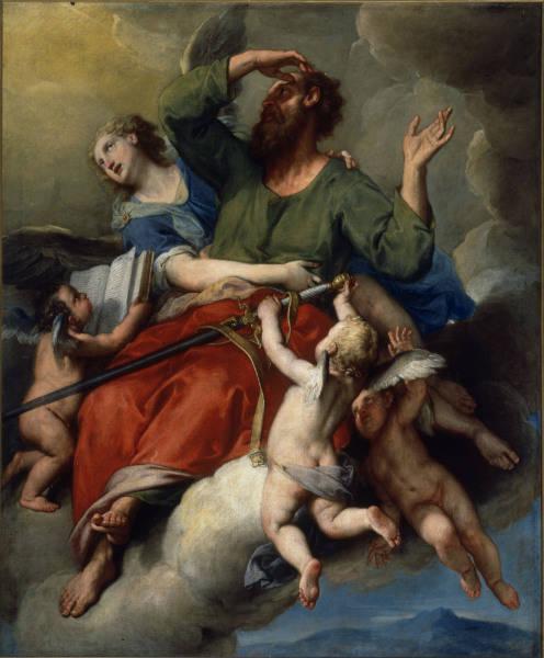 G.Lazzarini, Himmelfahrt des Paulus van Gregorio Lazzarini