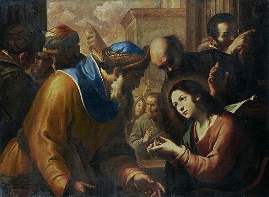 Christ Disputing with the Doctors, c.1660''s van Gregorio Preti