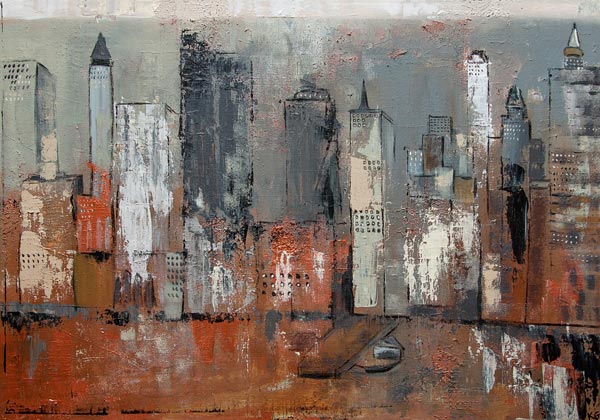 New York Rain van Karin Greife