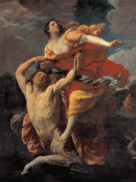 The Abduction of Deianeira by the Centaur Nessus van Guido Reni