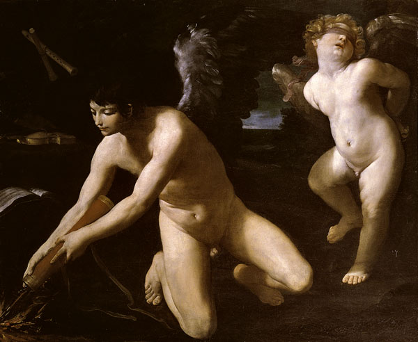 Reni / Sacred and Profane Love / c.1622 van Guido Reni