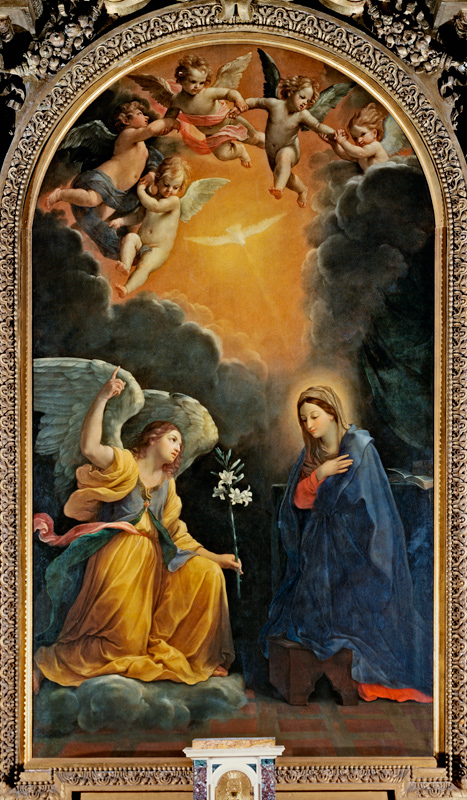 G.Reni / Annunciation to Mary van Guido Reni