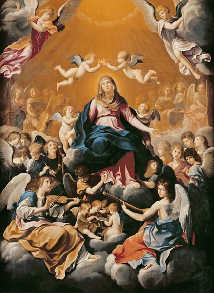 Coronation of the Virgin van Guido Reni