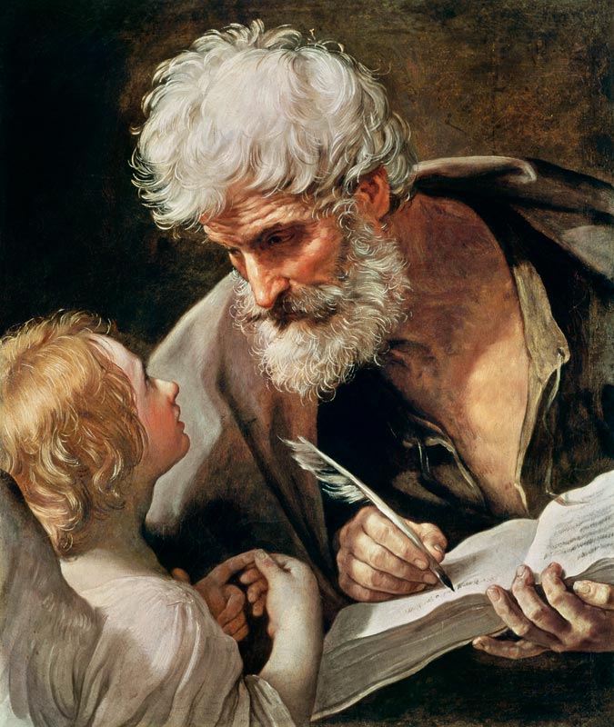 Saint Matthew van Guido Reni