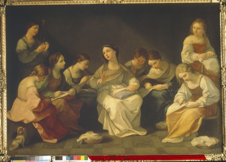 The Education of the Virgin van Guido Reni