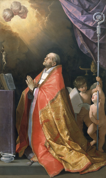 G.Reni, St.Andrew Corsini van Guido Reni