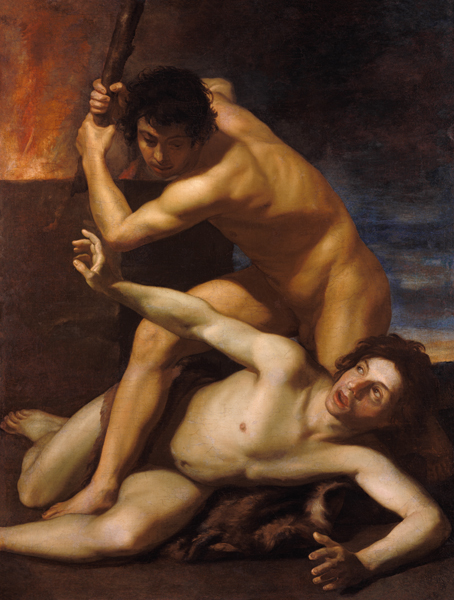 Kains Brudermord. van Guido Reni