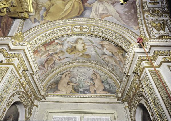 Rome, Cappella del Annunziata / Frescoes van Guido Reni