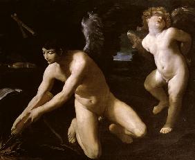 Reni / Sacred and Profane Love / c.1622