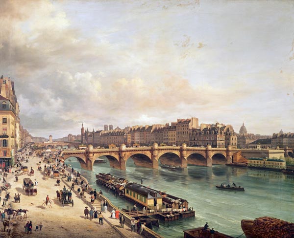 View of Pont Neuf van Guiseppe Canella