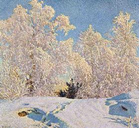 Frost in Sunshine, 1921 (colour litho)