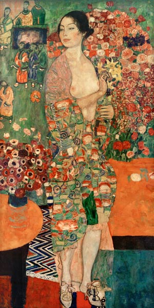 De danseres Gustav Klimt van Gustav Klimt