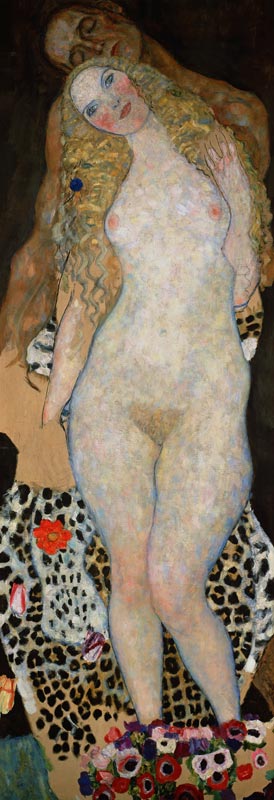Adam und Eva van Gustav Klimt
