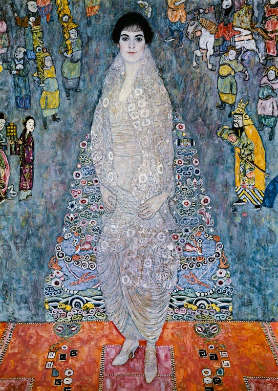Bildnis Baronin Elisabeth Bachofen-Echt van Gustav Klimt