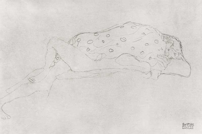 Lovers van Gustav Klimt
