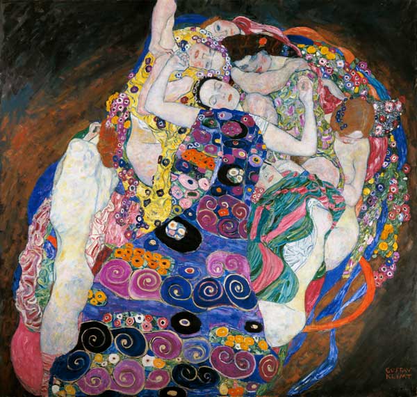 Die Jungfrau - van Gustav Klimt