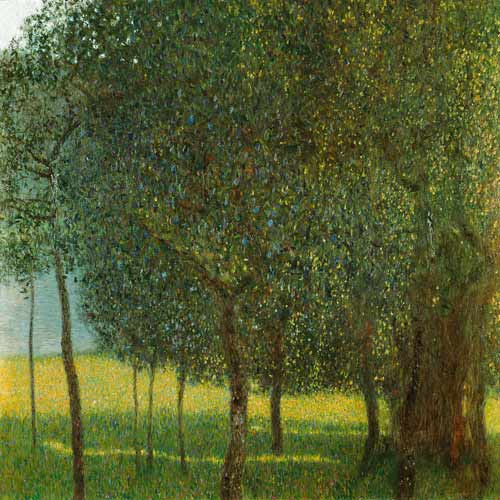 Fruit Trees van Gustav Klimt